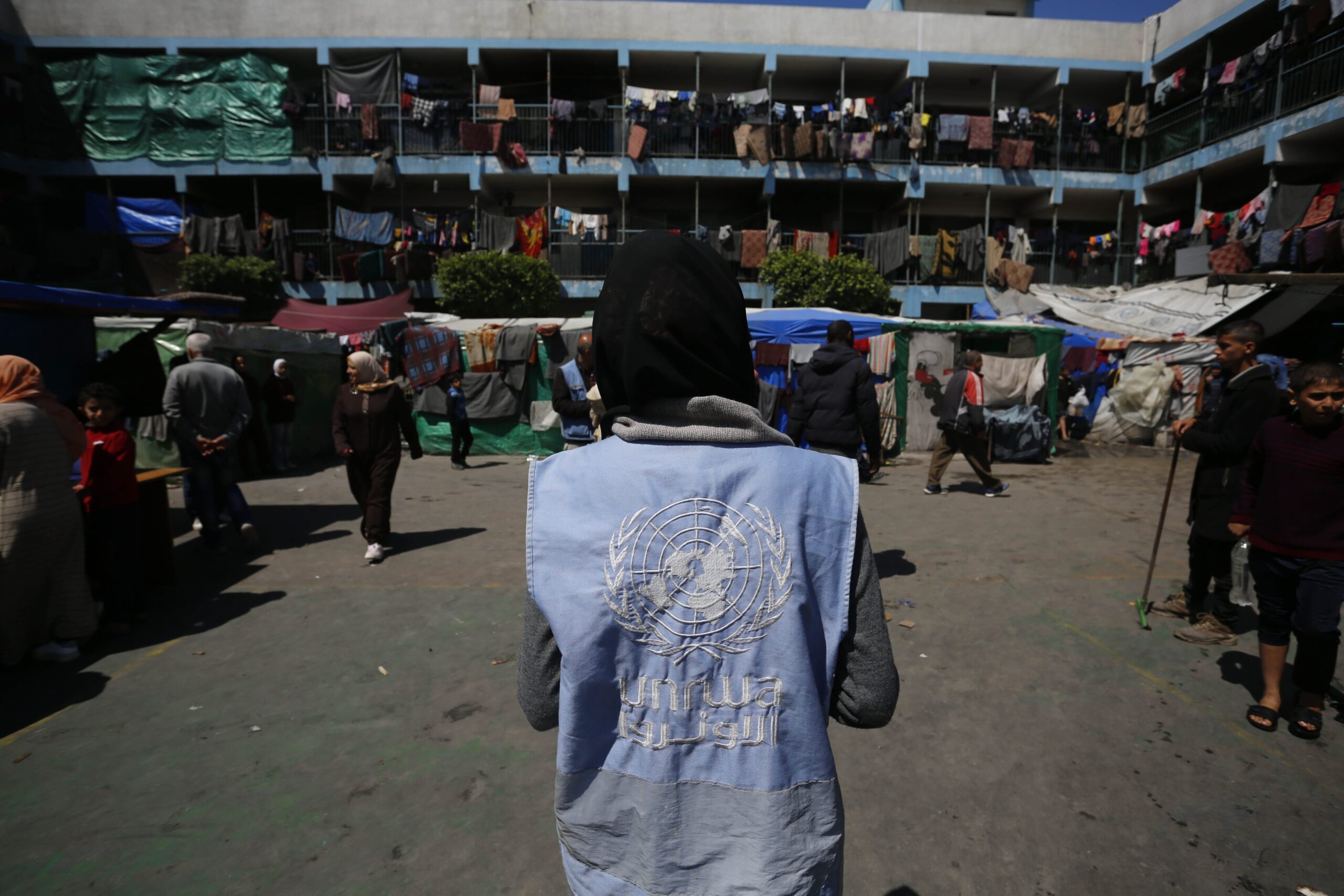 Vacunación en Gaza