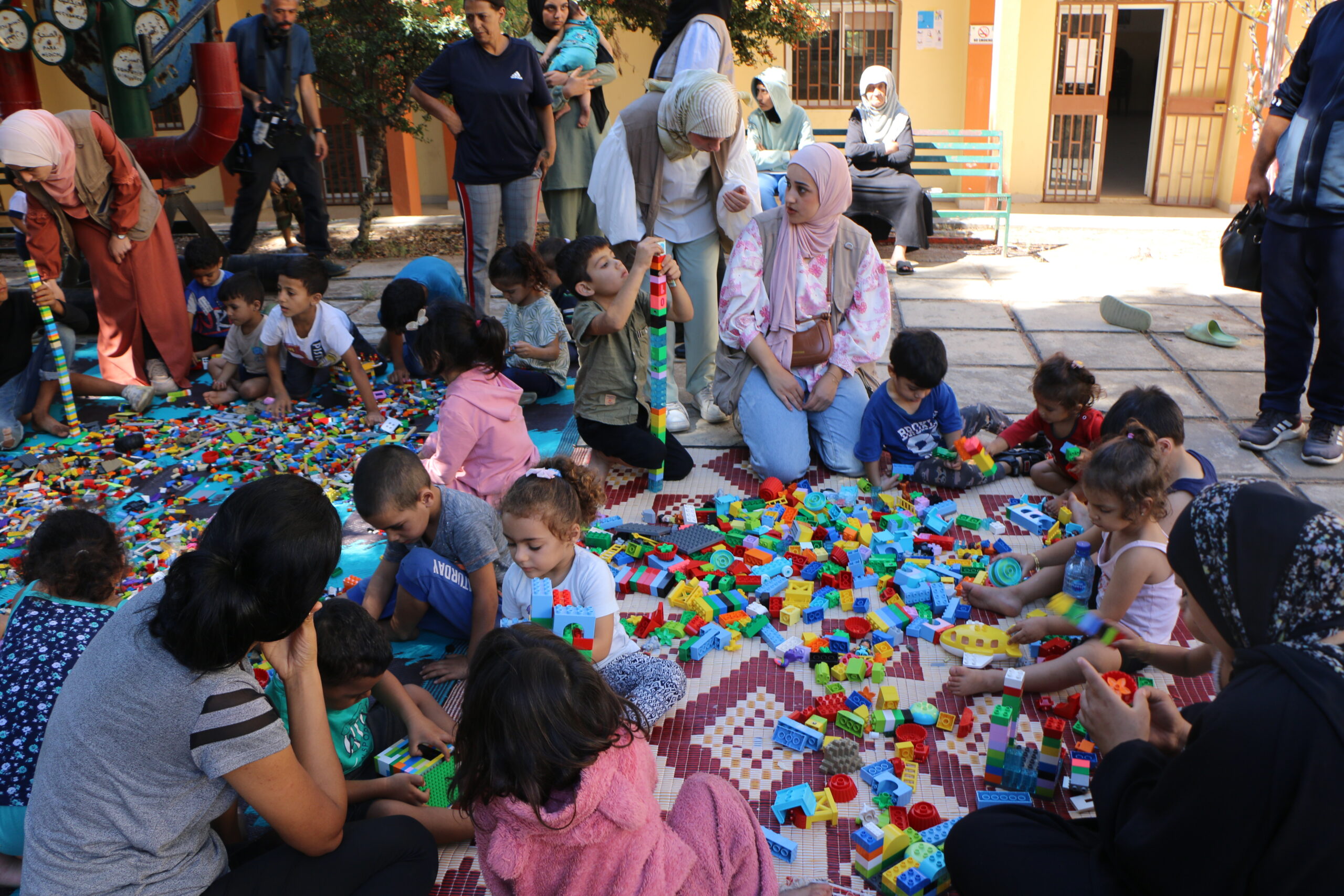 Vacunación en Gaza
