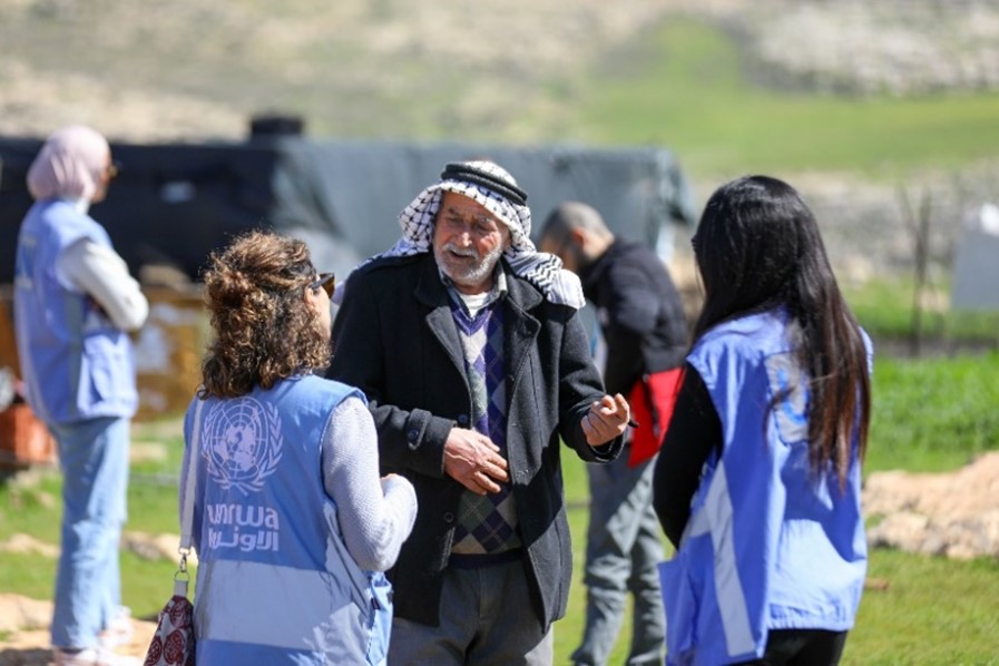 Vacunación en Gaza