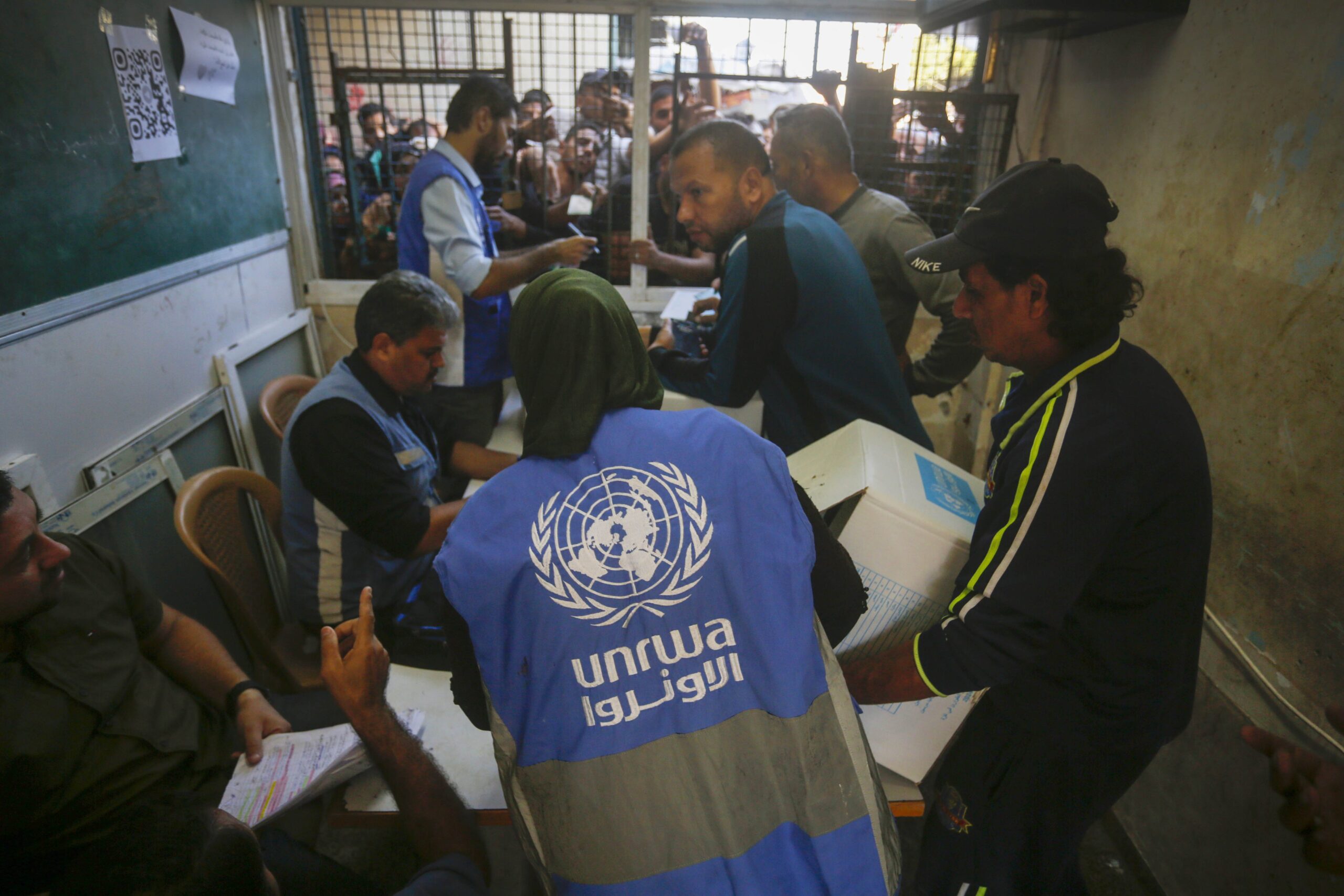 Vacunación en Gaza