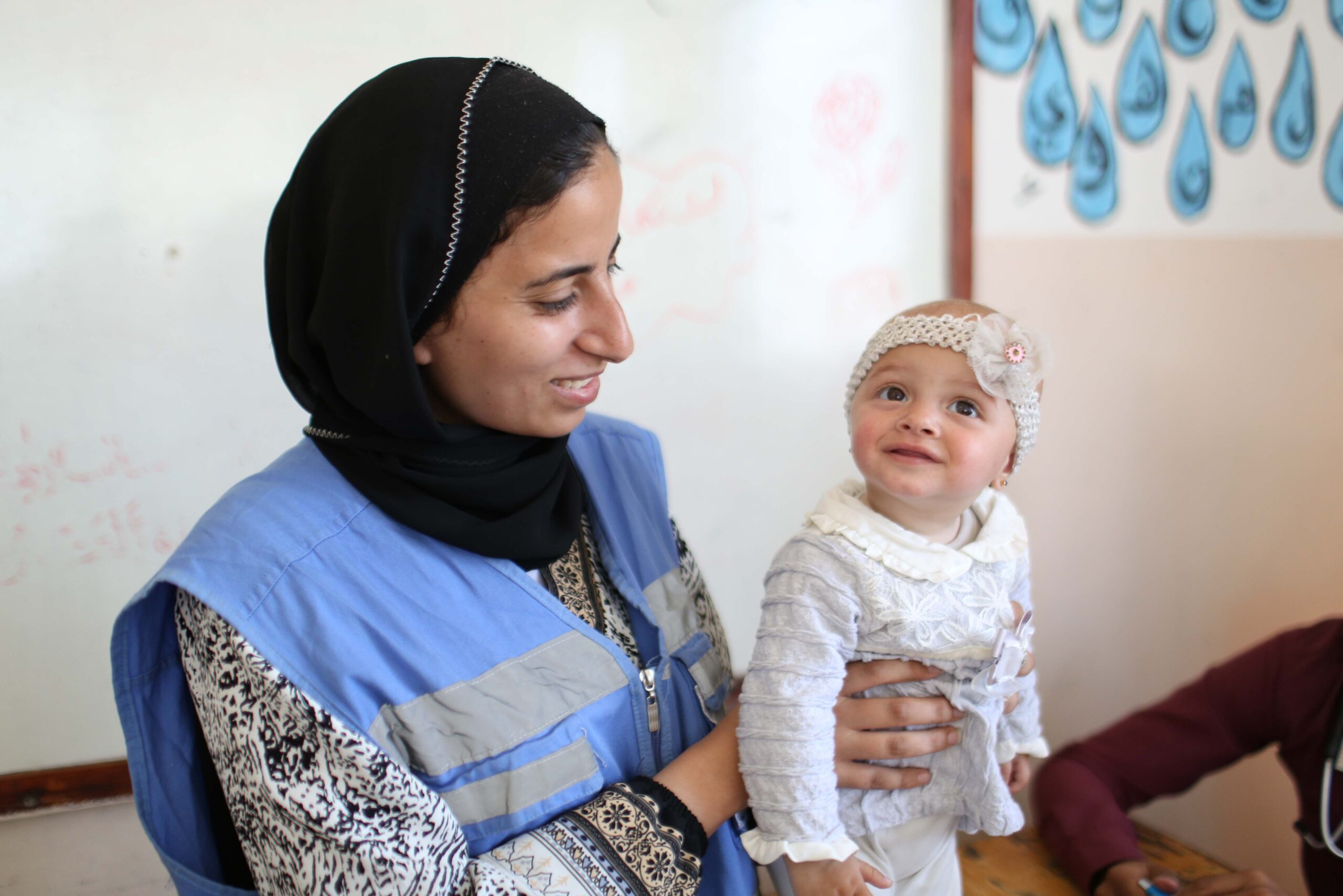 Vacunación en Gaza
