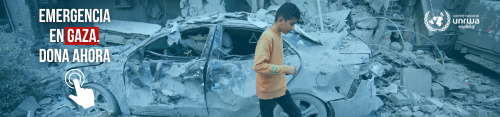 Campaña de UNRWA: Emergencia en Gaza