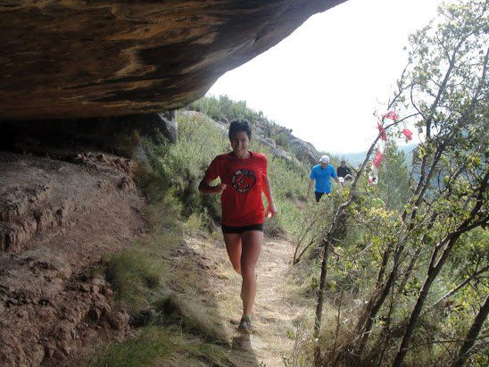 Marta Muixí, corredora del Maratón de Gaza 2013