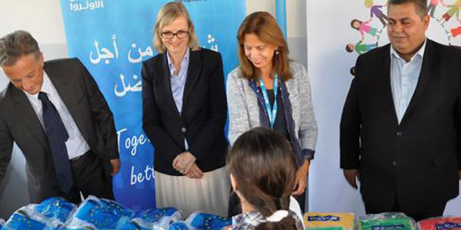 La Vuelta al Cole en Líbano con UNRWA, Unicef y la UE