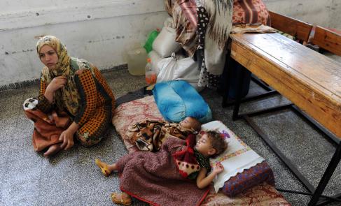 50.000 desplazados buscan refugio en las escuelas de UNRWA en Gaza