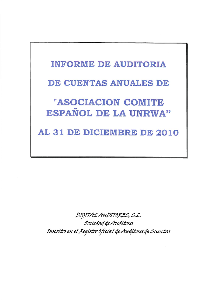 Auditoría 2010