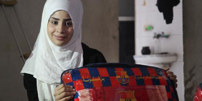 UNRWA microfinancia a las mujeres jóvenes emprendedoras en Siria