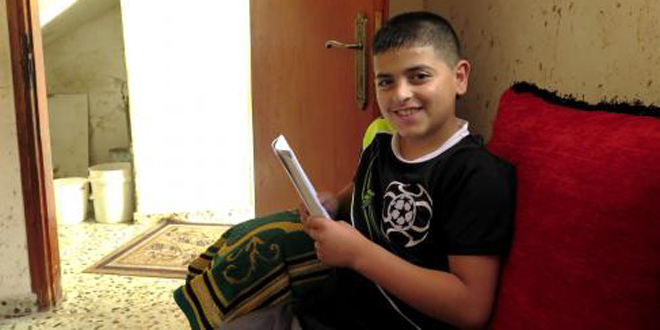 Mahmoud, uno de los rostros visibles de la violencia que se vive en los campamentos de Cisjordania