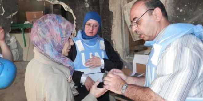 Actualización de la situación humanitaria de los refugiados de Palestina en Yarmouk