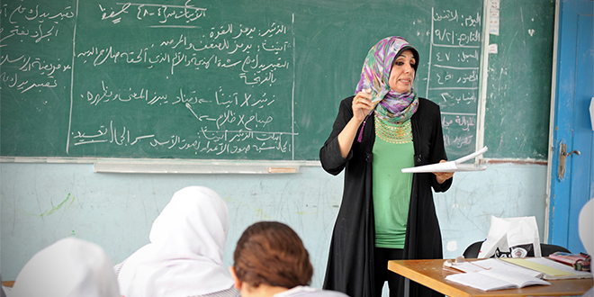 Ser profesor/a de UNRWA, un trabajo mágico