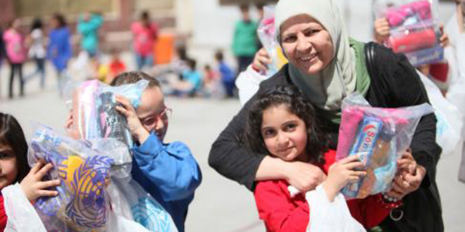 Cuidando de la salud de los refugiados de Palestina en Siria