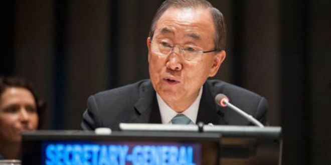 Ban Ki-moon, Secretario General de Naciones Unidas, remarca la necesidad de sostener a UNRWA
