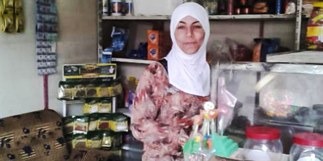Cómo los microcréditos de UNRWA reconstruyen vidas en Husseiniyeh, Siria