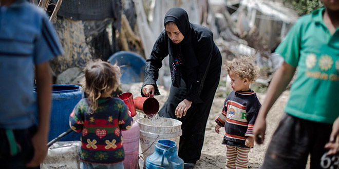 Salwa Abu Nemer: sin agua no puede haber una vida digna