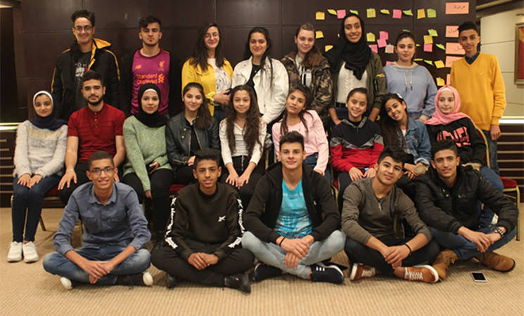 Los alumnos y alumnas de UNRWA eligen el tercer Parlamento Estudiantil de la Agencia