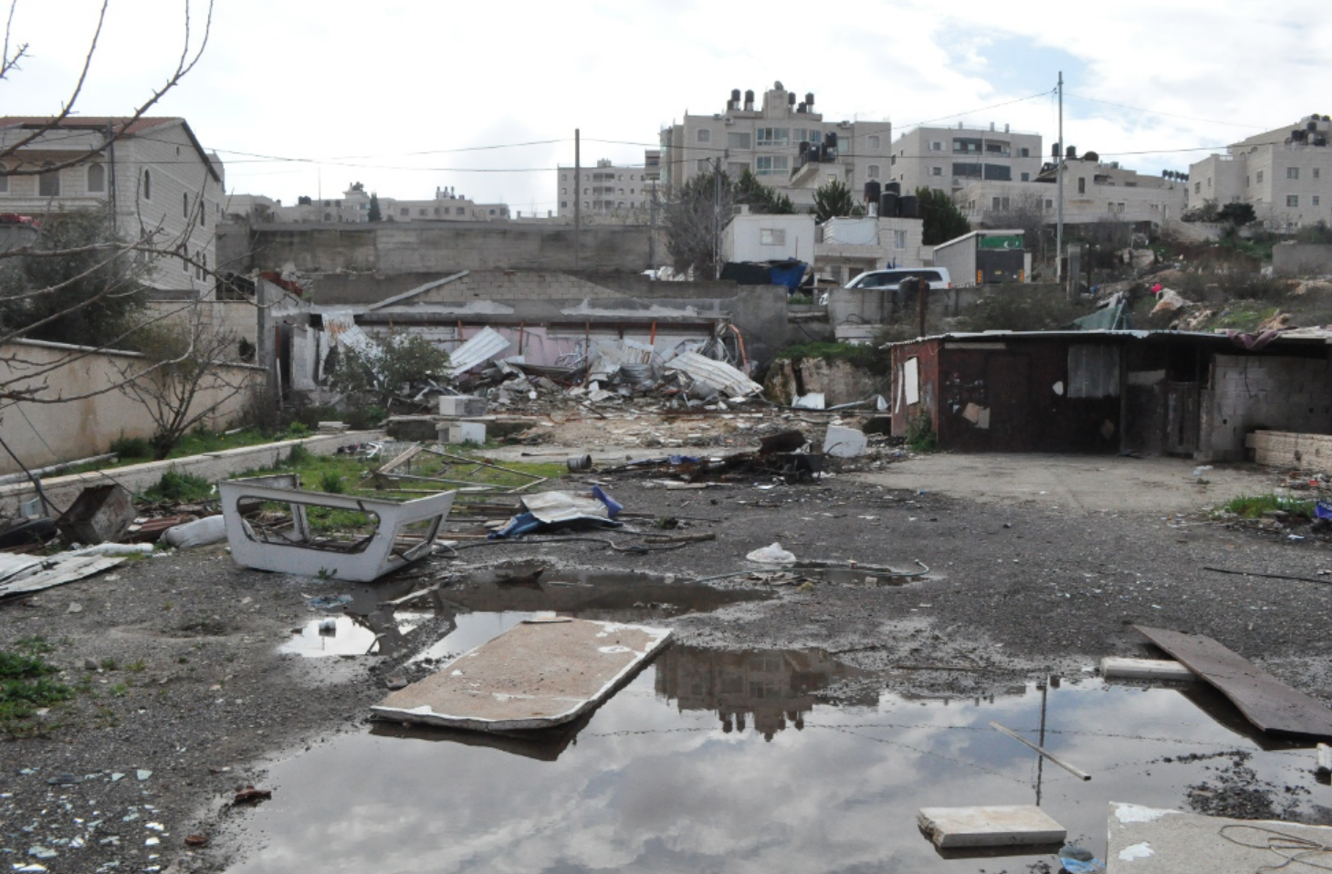 Una mano tendida frente las demoliciones en Cisjordania