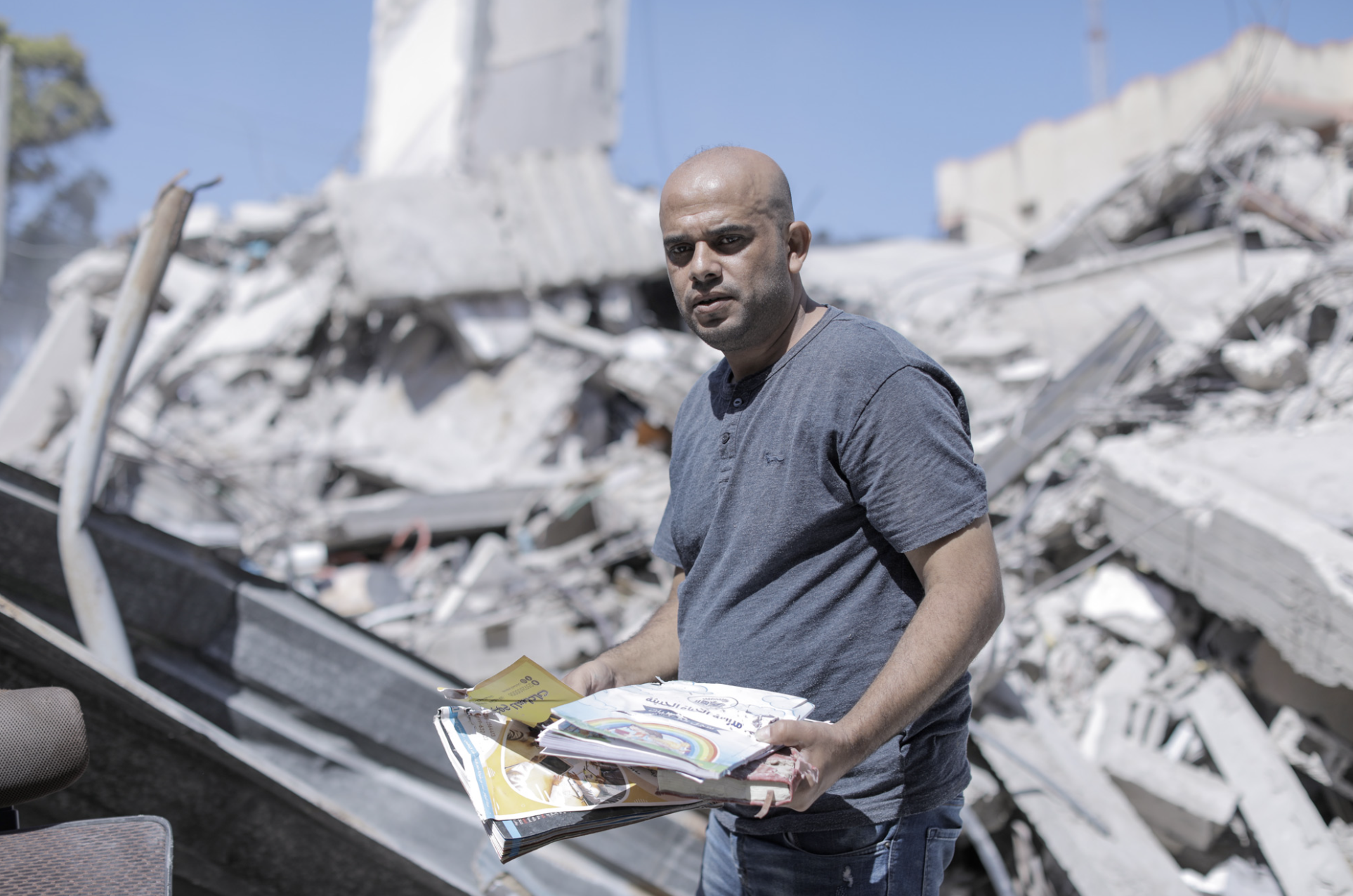 Los ataques aéreos israelíes destrozaron la pasión, el presente, el futuro y los sueños de Ramadán Al-Njeli