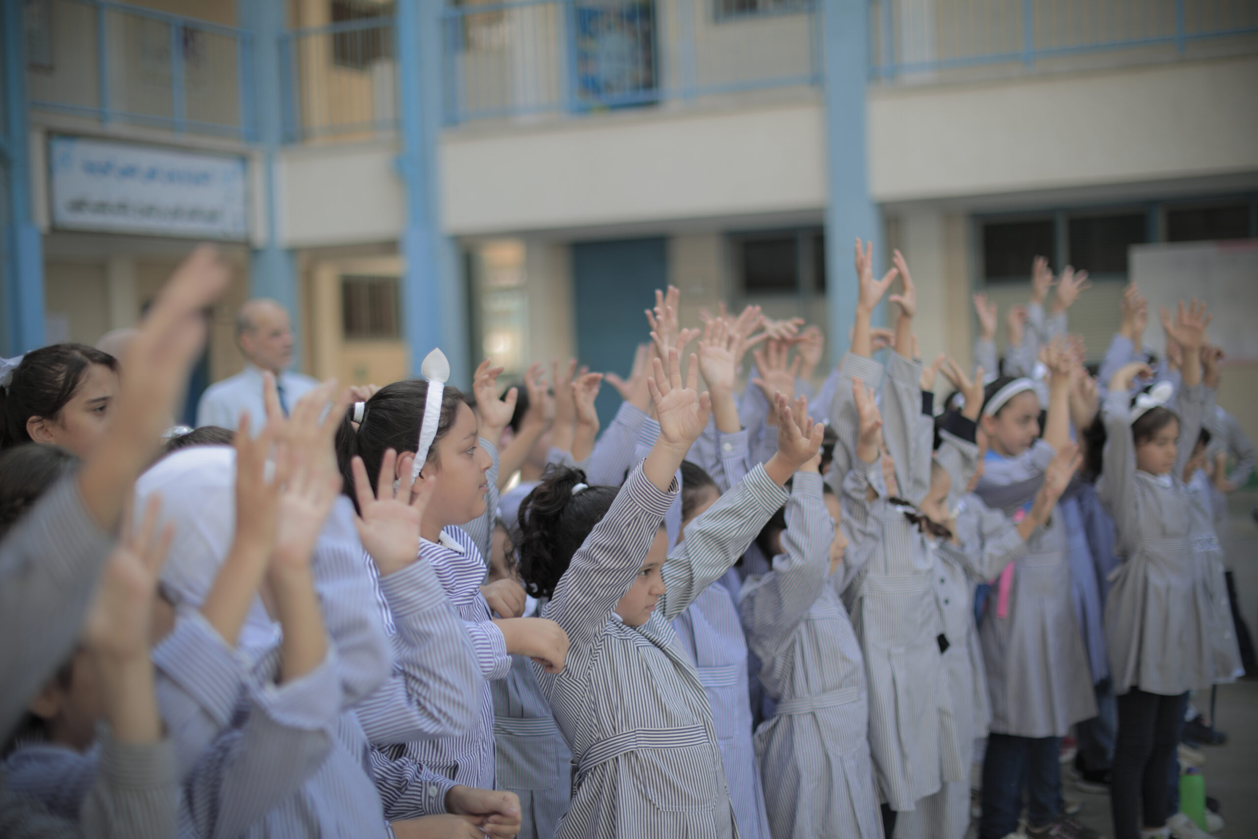 En Gaza y Cisjordania, no vuelven a la escuela todos los que deberían 