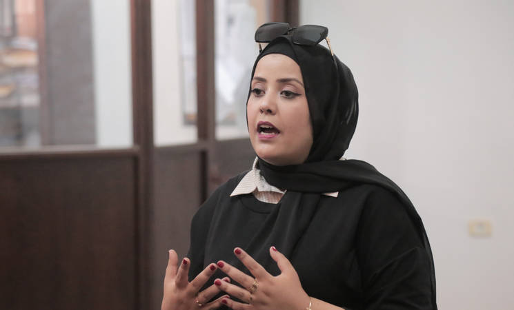 Asma Madi, una joven de Gaza que con el apoyo de la tecnología fomenta el empleo juvenil  
