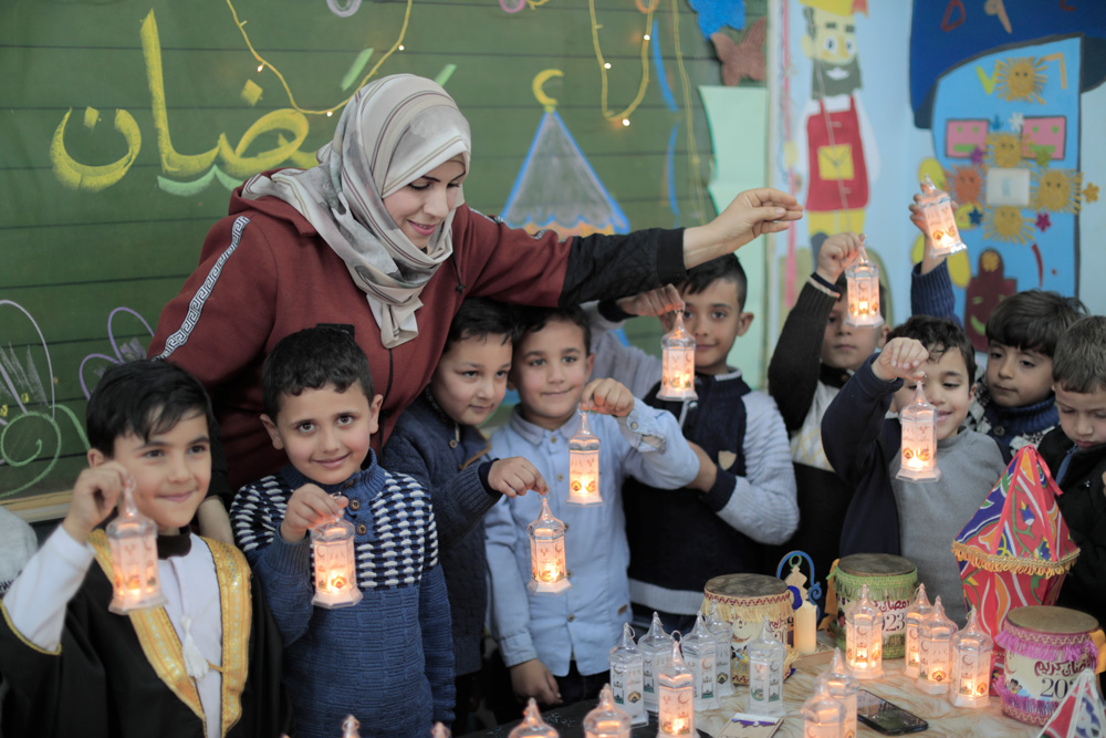 Creatividad y esperanza en Gaza para celebrar el Ramadán   