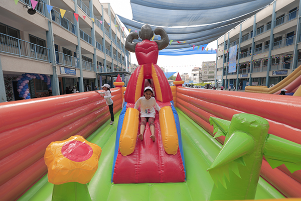 130.000 niños y niñas refugiados de Palestina participan en las ‘Summer Fun Weeks’ de UNRWA en Gaza   