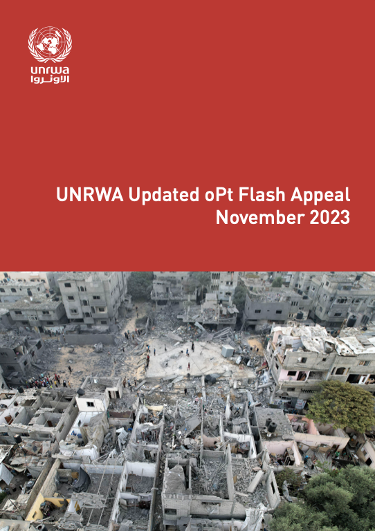 Llamamiento urgente actualizado de UNRWA para el tPo