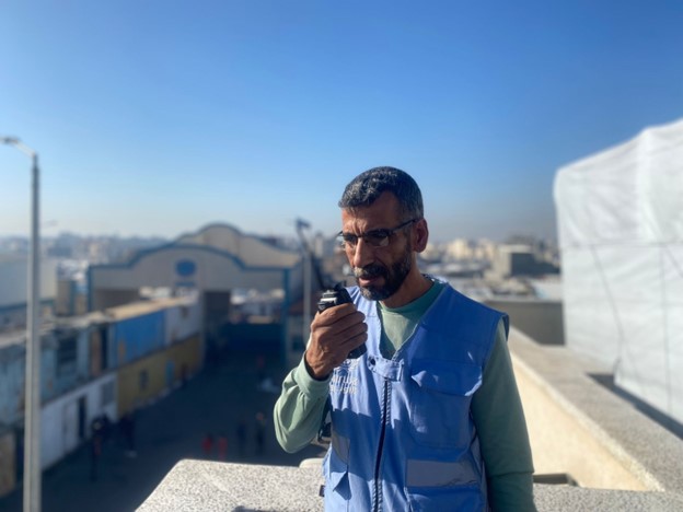 Jalal, un héroe de UNRWA que sigue trabajando en primera línea   