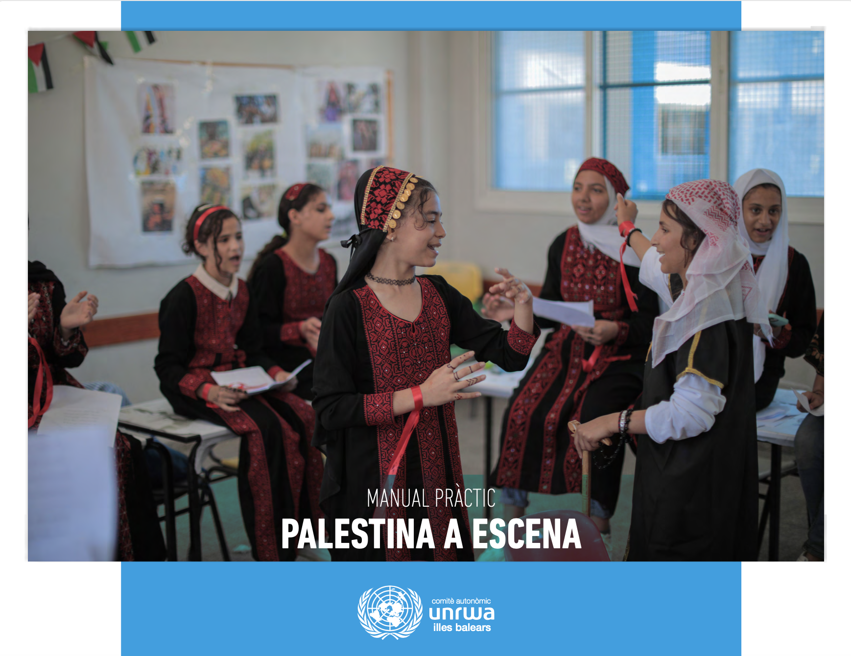 Manual Práctico Palestina a escena. Edición en catalán, UNRWA Baleares