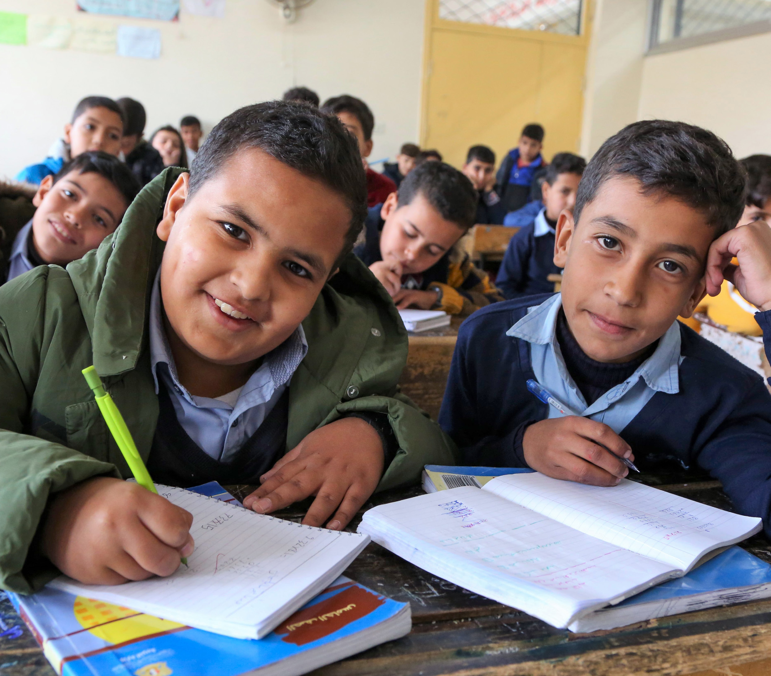 Educación en emergencia: las escuelas de UNRWA en Siria logran unos excelentes resultados