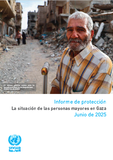 La situación de las personas mayores en Gaza en 2025