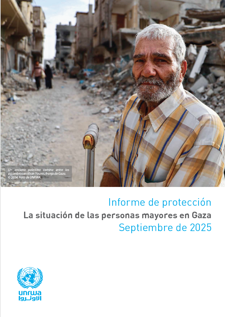 La situación de las personas mayores en Gaza en 2025