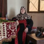 Amina Saleh Daher, refugiada palestina en Líbano, en su hogar
