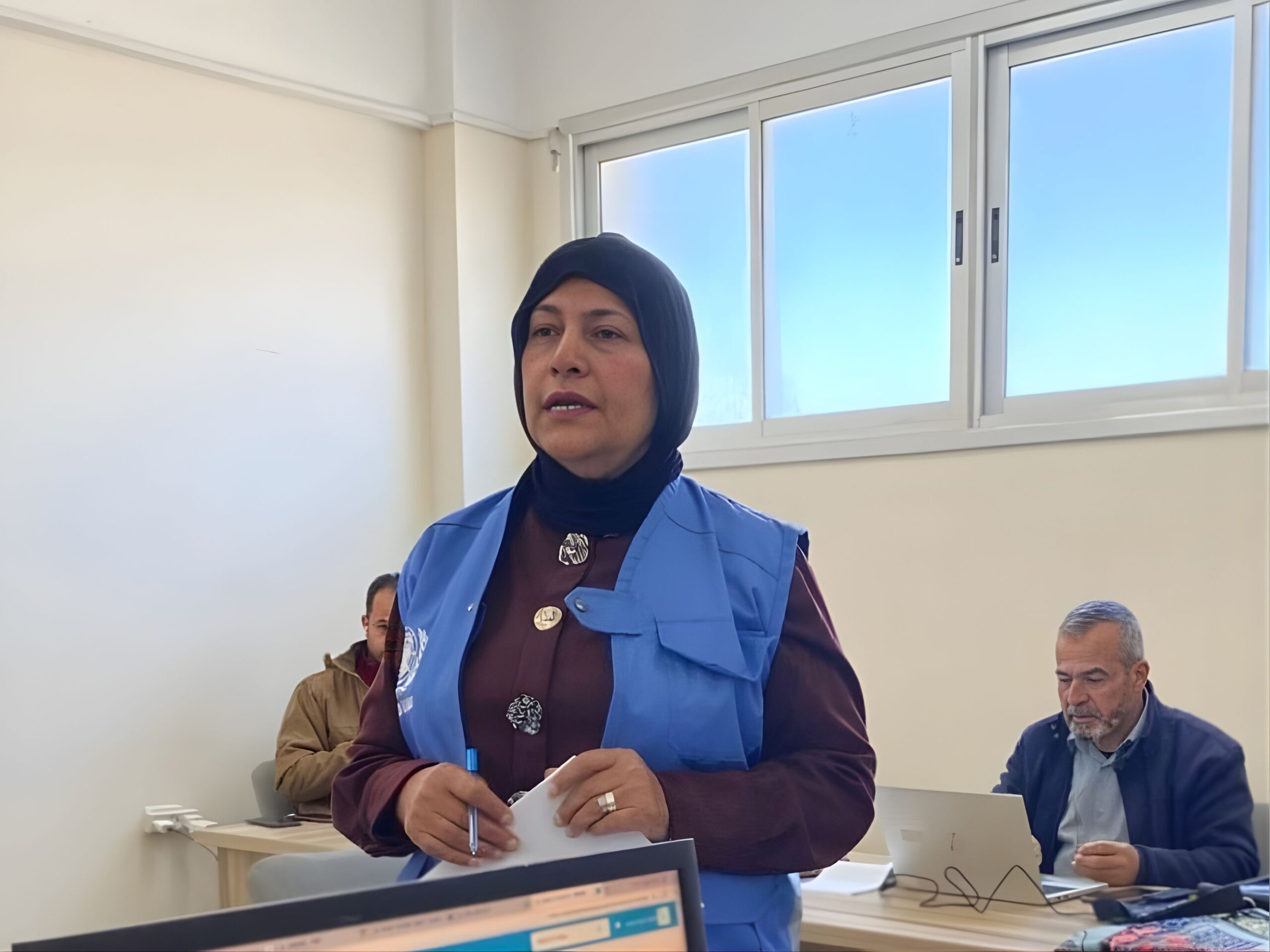 Hajar es administrativa de UNRWA en Gaza