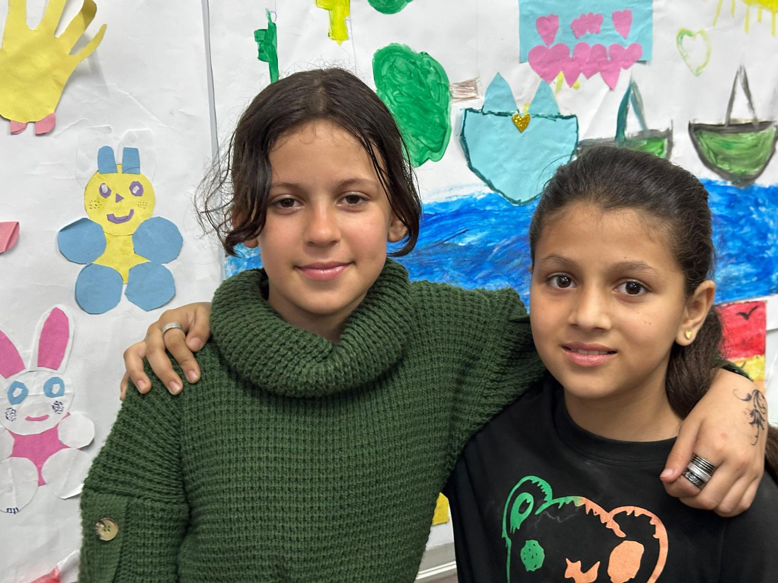 El arte: un refugio para los niños y niñas de Gaza